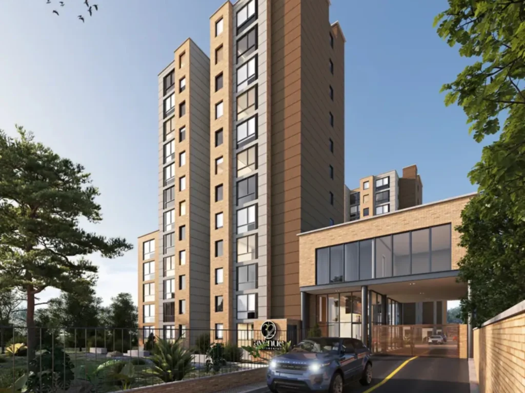 Proyecto 32Avenue Render de la fachada del proyecto 32Avenue.