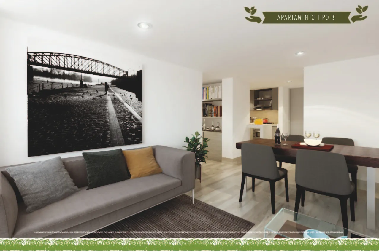 Recorrido apartamento modelo Verdi Reservado